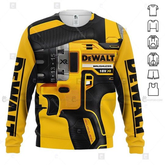 Dewalt Beautiful Tools 3D All Over Printed Shirt Ver 58