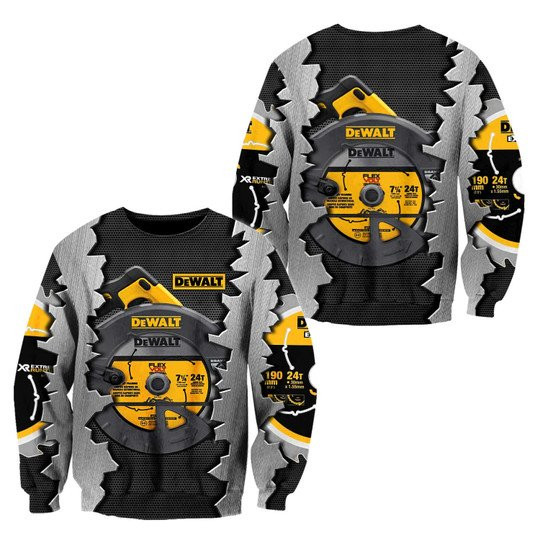 Dewalt Beautiful Tools 3D All Over Printed Shirt Ver16
