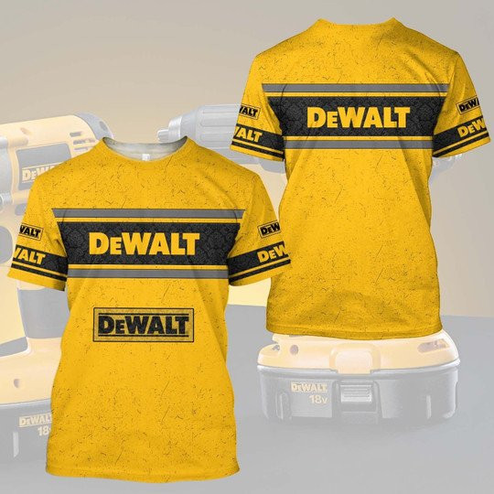 Dewalt Beautiful Tools 3D All Over Printed Shirt Ver22