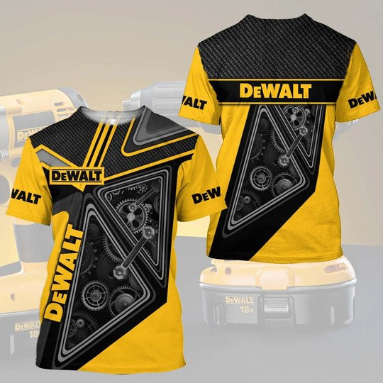 Dewalt Beautiful Tools 3D All Over Printed Shirt Ver35