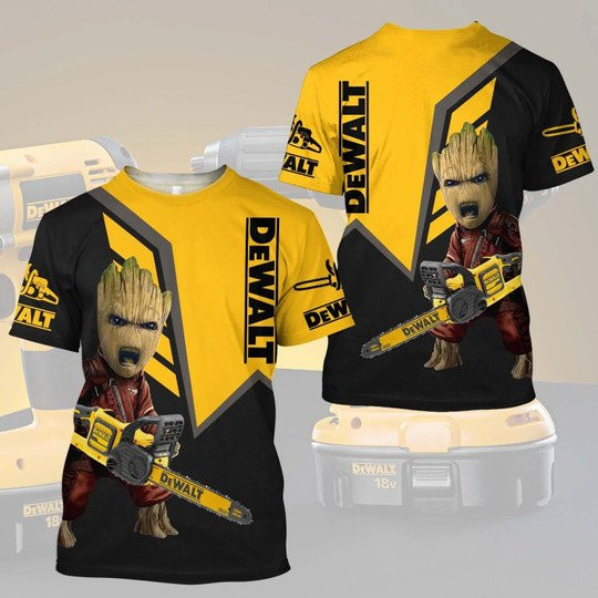 Dewalt Beautiful Tools 3D All Over Printed Shirt Ver36