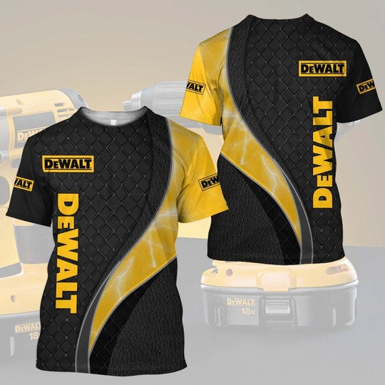 Dewalt Beautiful Tools 3D All Over Printed Shirt Ver37