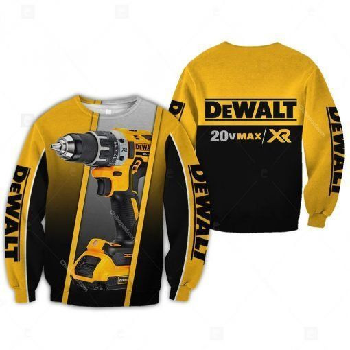 Dewalt Drill Tool 3D All Over Printed Clothes Ver 72
