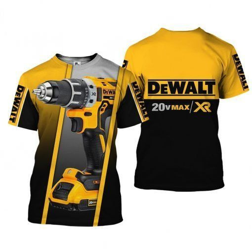Dewalt Drill Tool 3D All Over Printed Clothes Ver 72