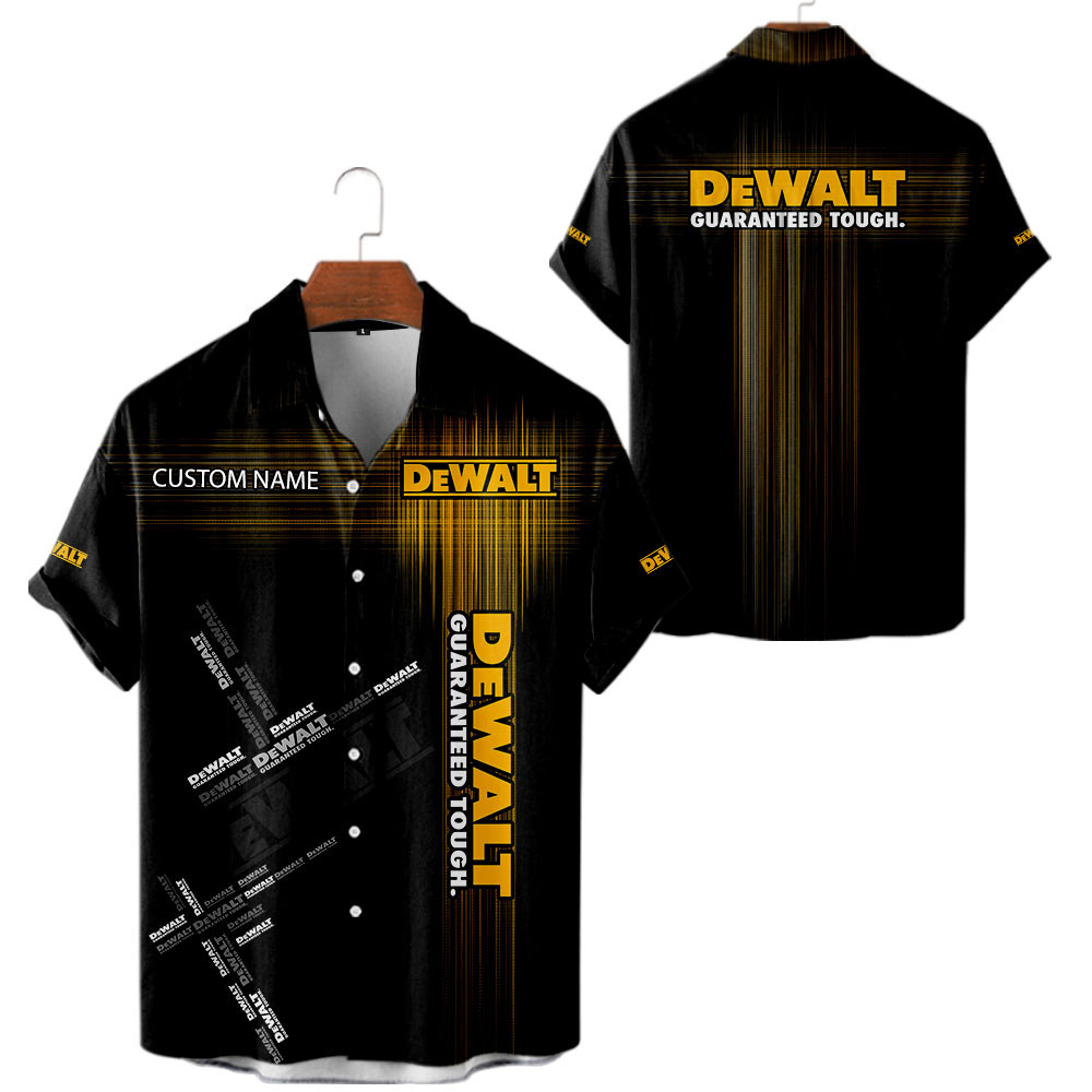 DeWalt Skull Tshirt, sweatshirt, Polo, Hawaiian, Hoodie 3D Apparel Full Printing Custom Name