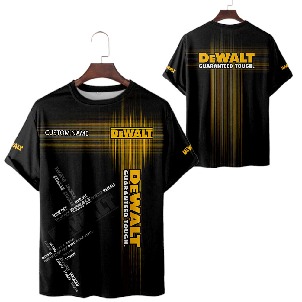 DeWalt Skull Tshirt, sweatshirt, Polo, Hawaiian, Hoodie 3D Apparel Full Printing Custom Name