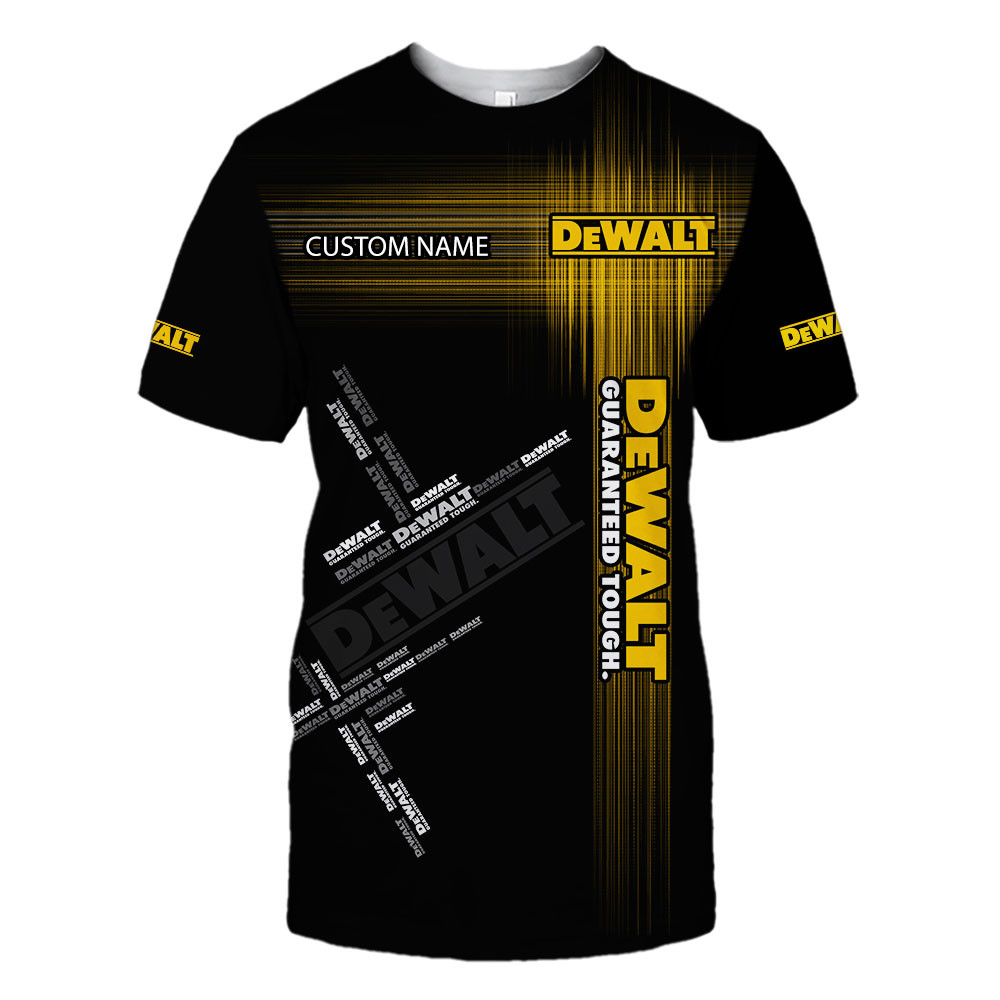 DeWalt Skull Tshirt, sweatshirt, Polo, Hawaiian, Hoodie 3D Apparel Full Printing Custom Name