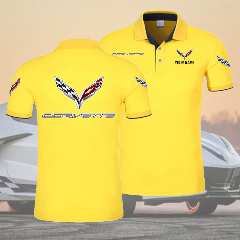 DGYLPC1418 Chevrolet Corvette C7 Polo Shirt