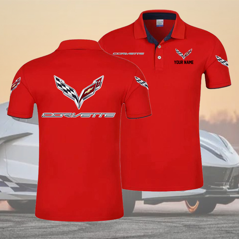 DGYLPC1418 Chevrolet Corvette C7 Polo Shirt