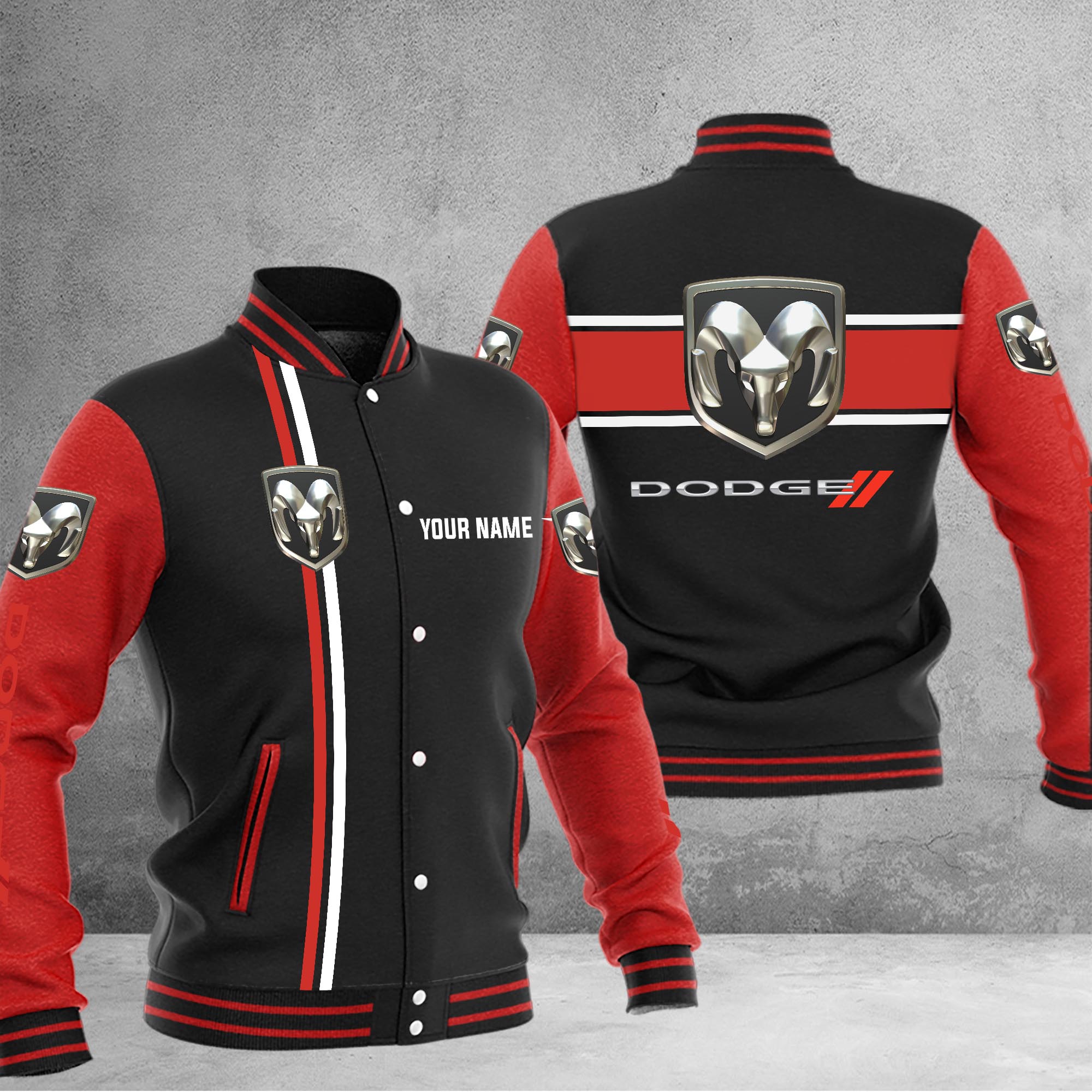 Dodge Baseball Jacket