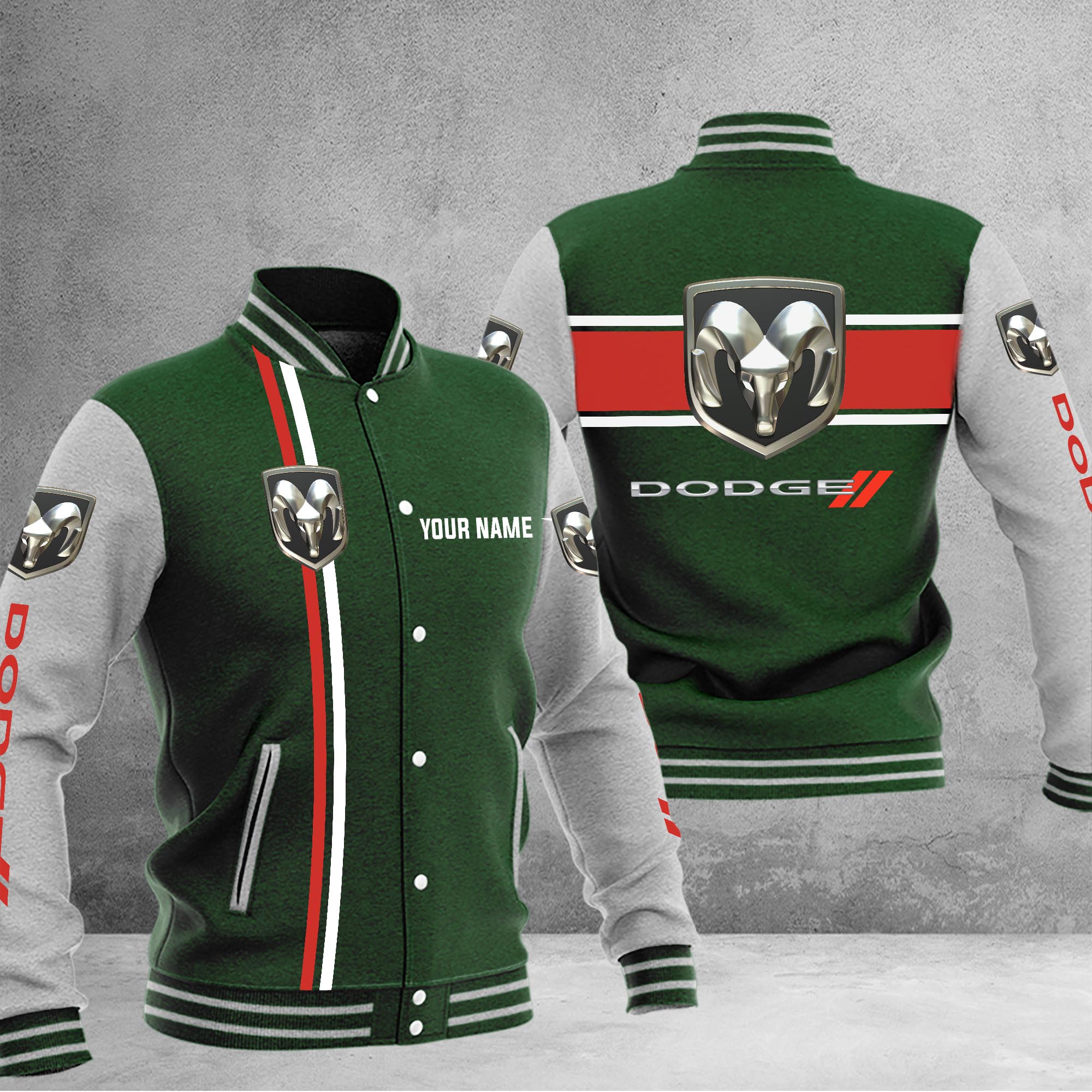 Dodge Baseball Jacket