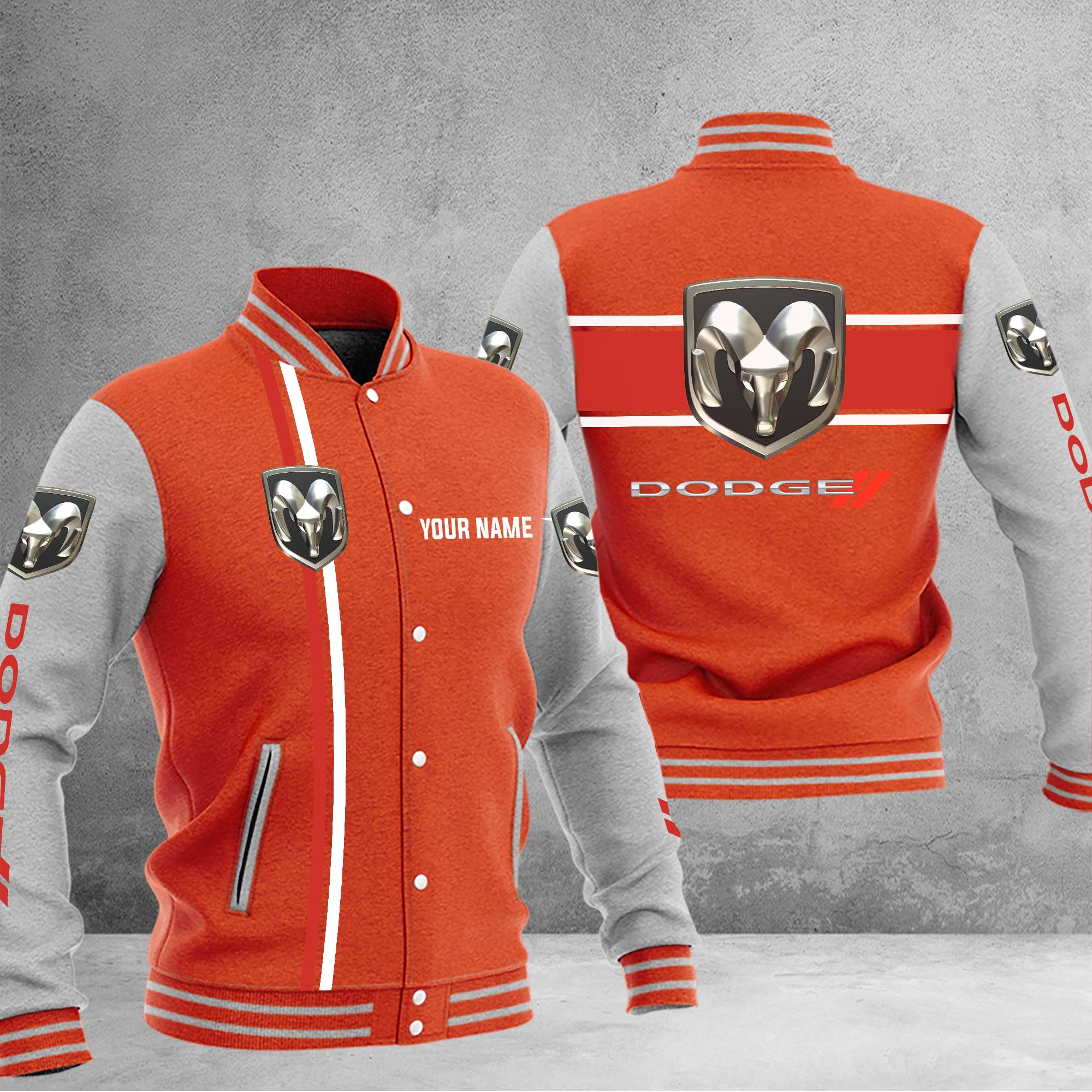 Dodge Baseball Jacket