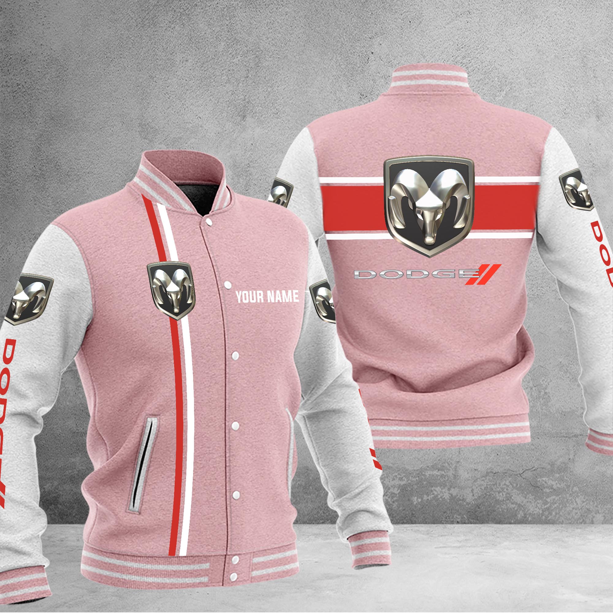 Dodge Baseball Jacket