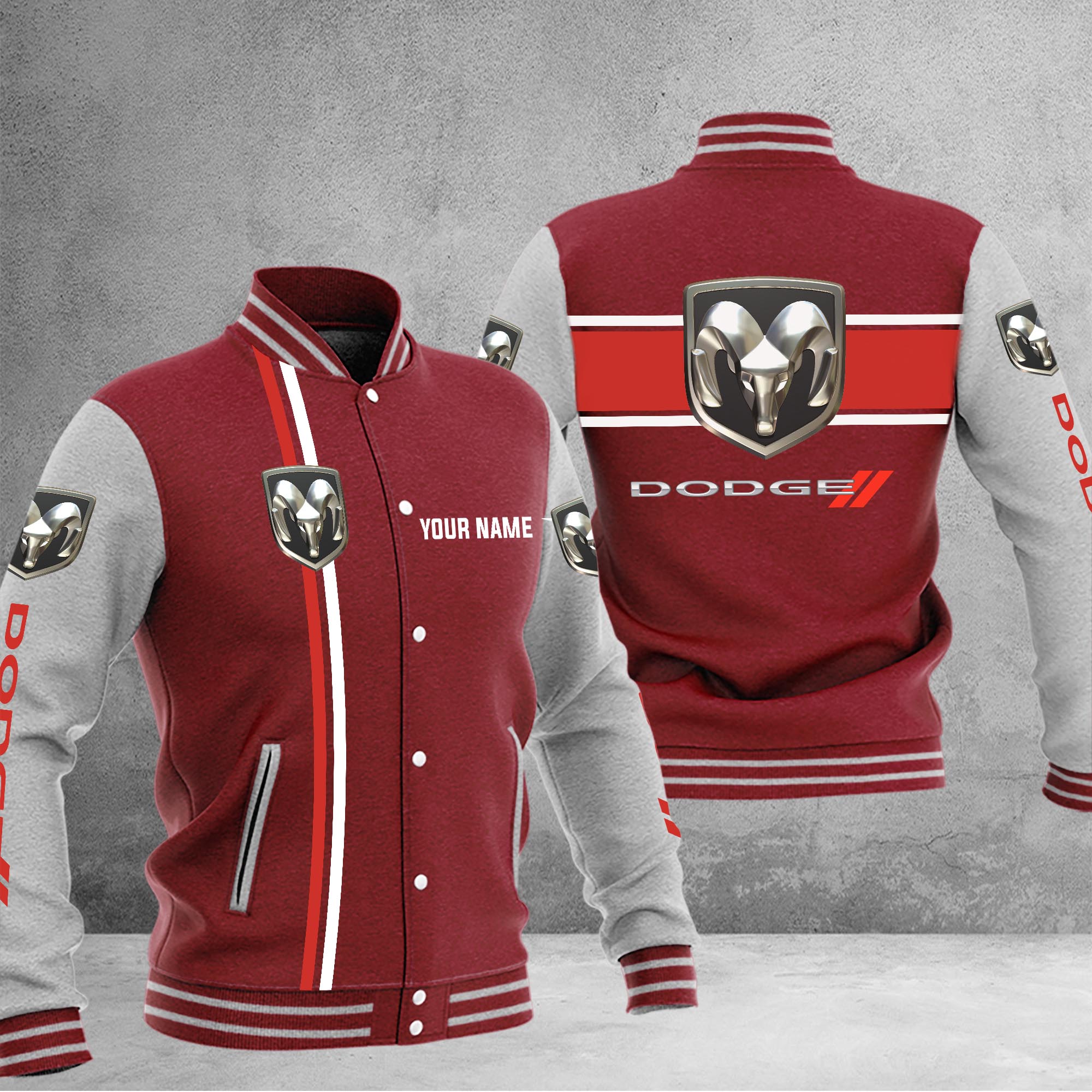 Dodge Baseball Jacket
