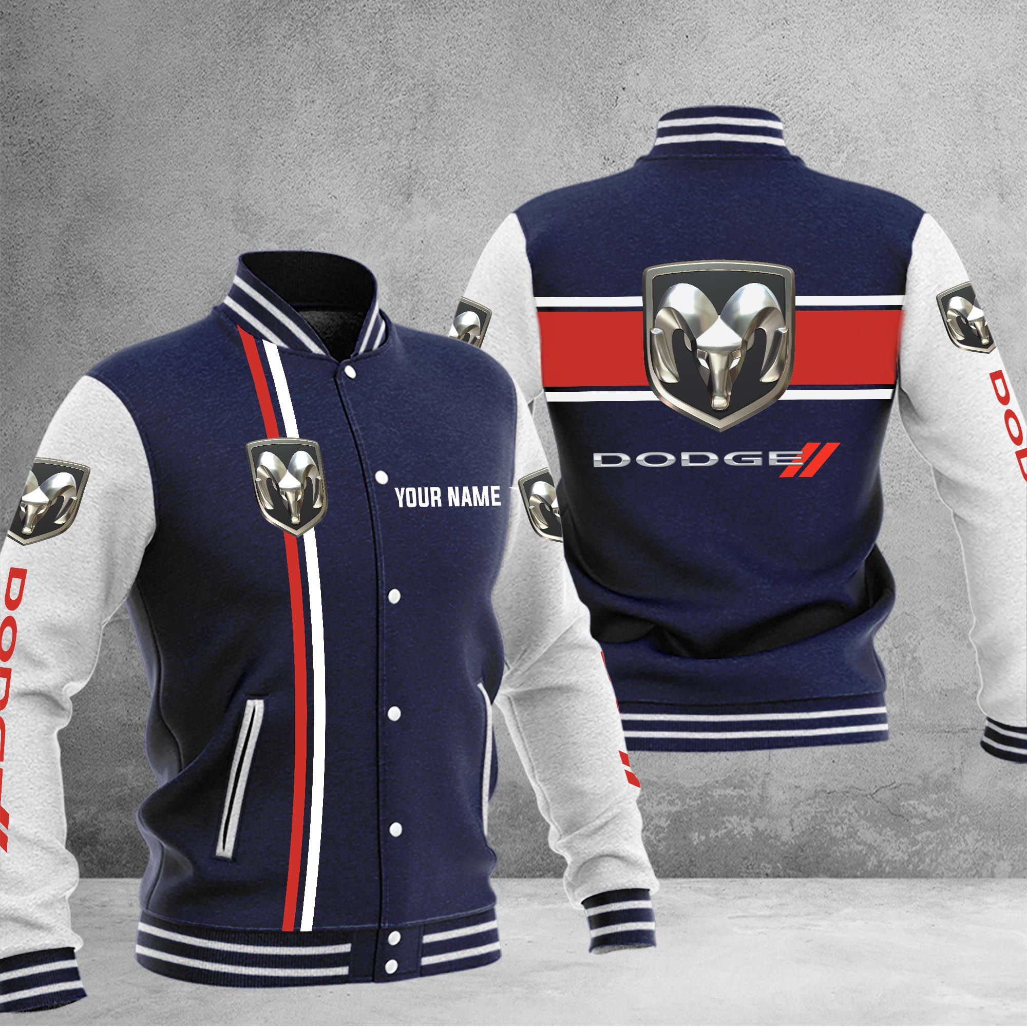 Dodge Baseball Jacket