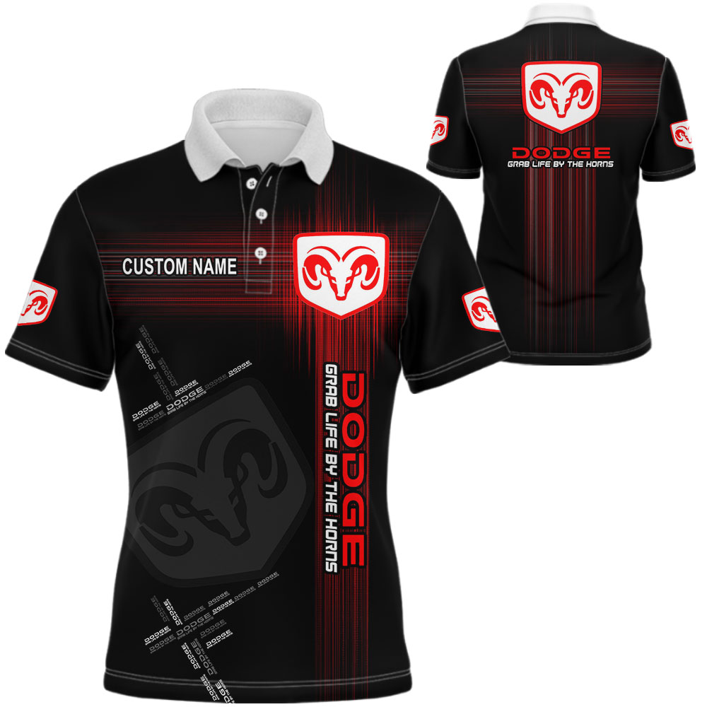 Dodge Skull Tshirt, sweatshirt, Polo, Hawaiian, Hoodie 3D Apparel Full Printing Custom Name