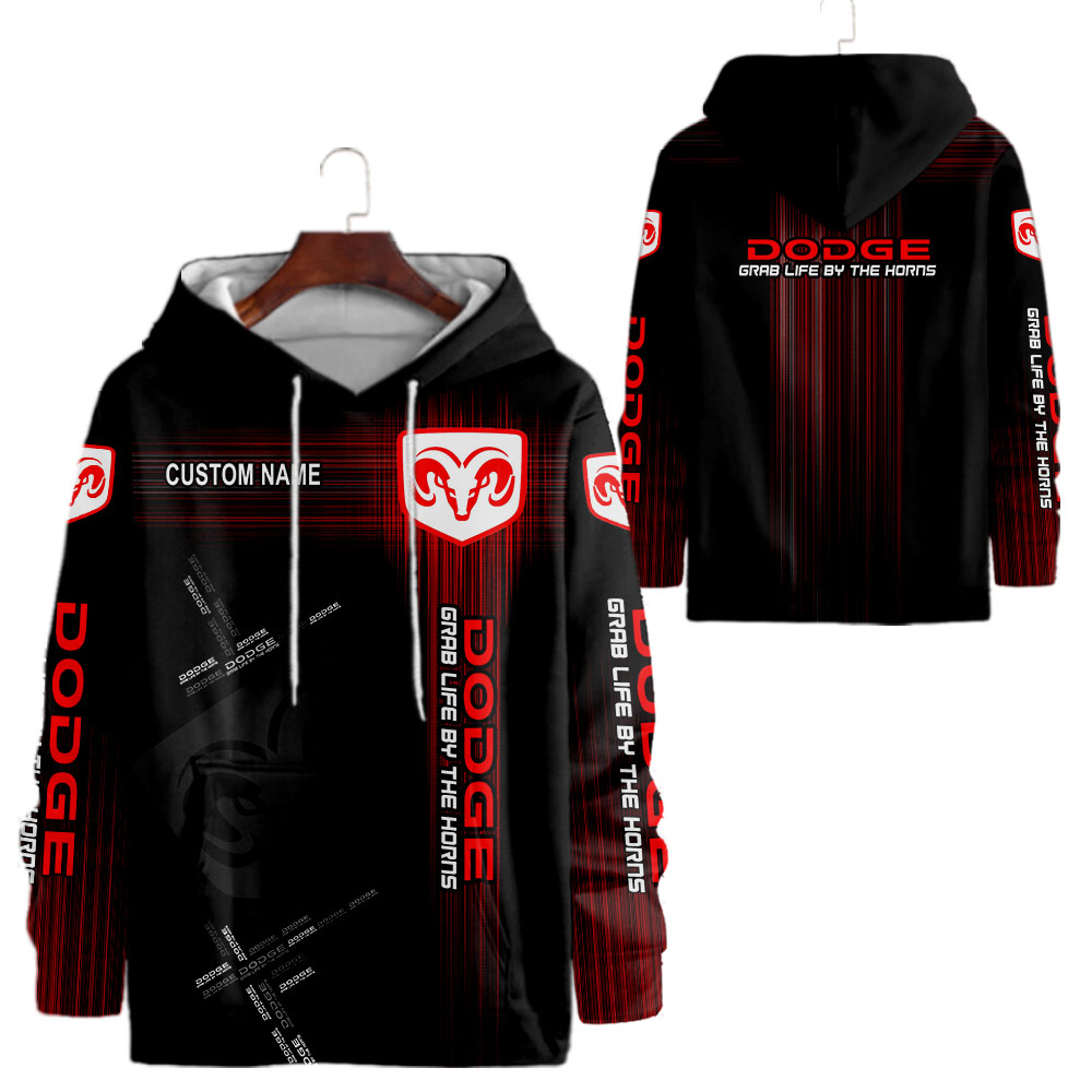 Dodge Skull Tshirt, sweatshirt, Polo, Hawaiian, Hoodie 3D Apparel Full Printing Custom Name