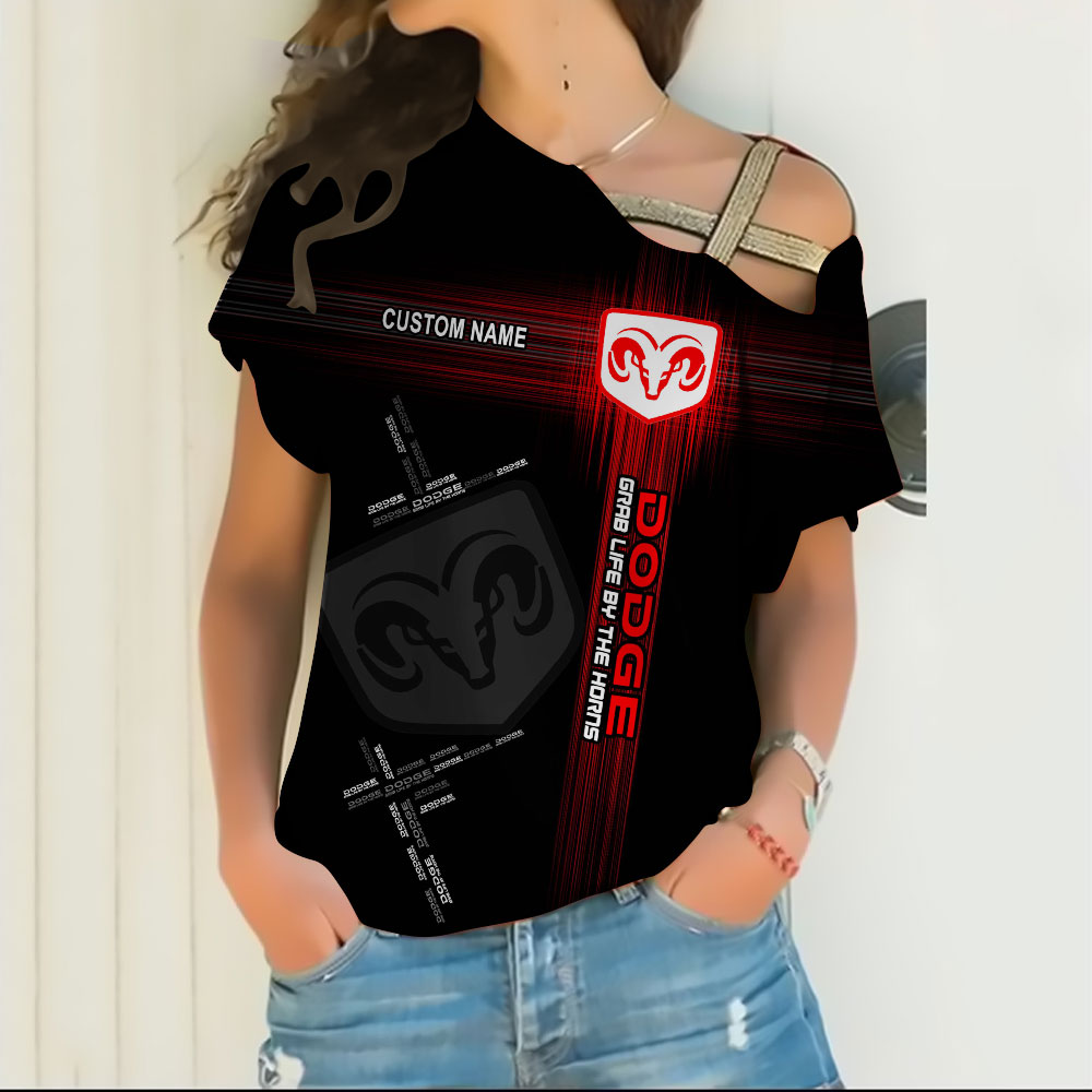 Dodge Skull Tshirt, sweatshirt, Polo, Hawaiian, Hoodie 3D Apparel Full Printing Custom Name