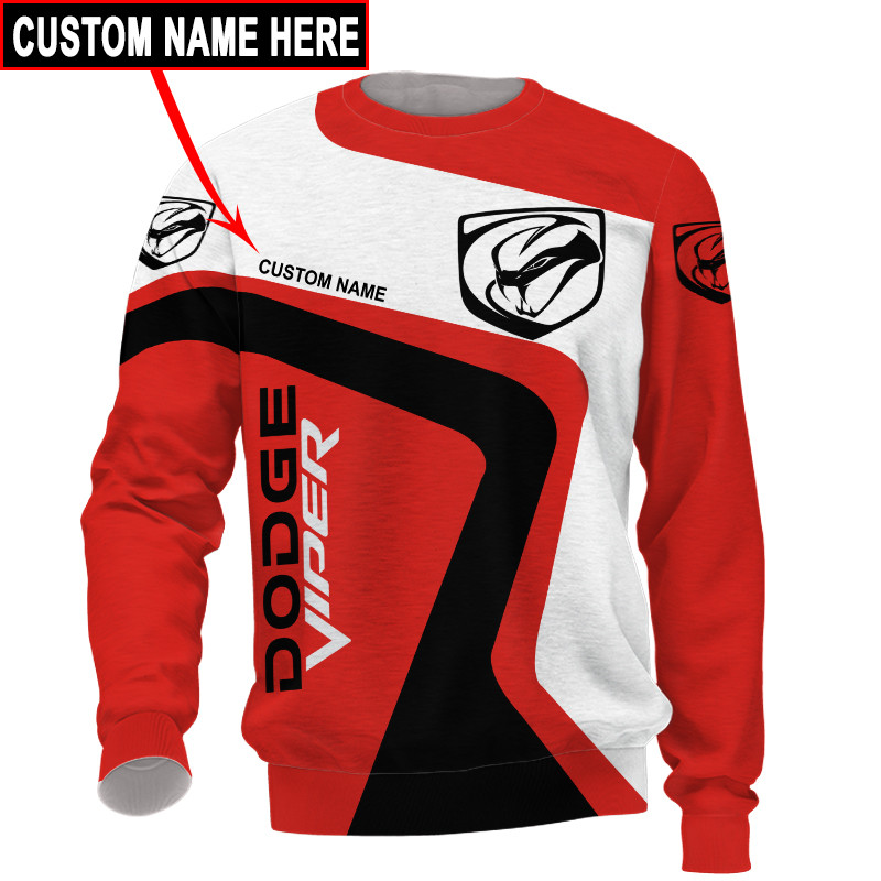 Dodge t-shirt hoodie apparel 3D full printing