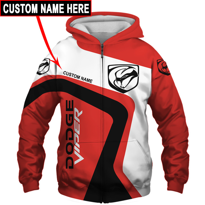 Dodge t-shirt hoodie apparel 3D full printing