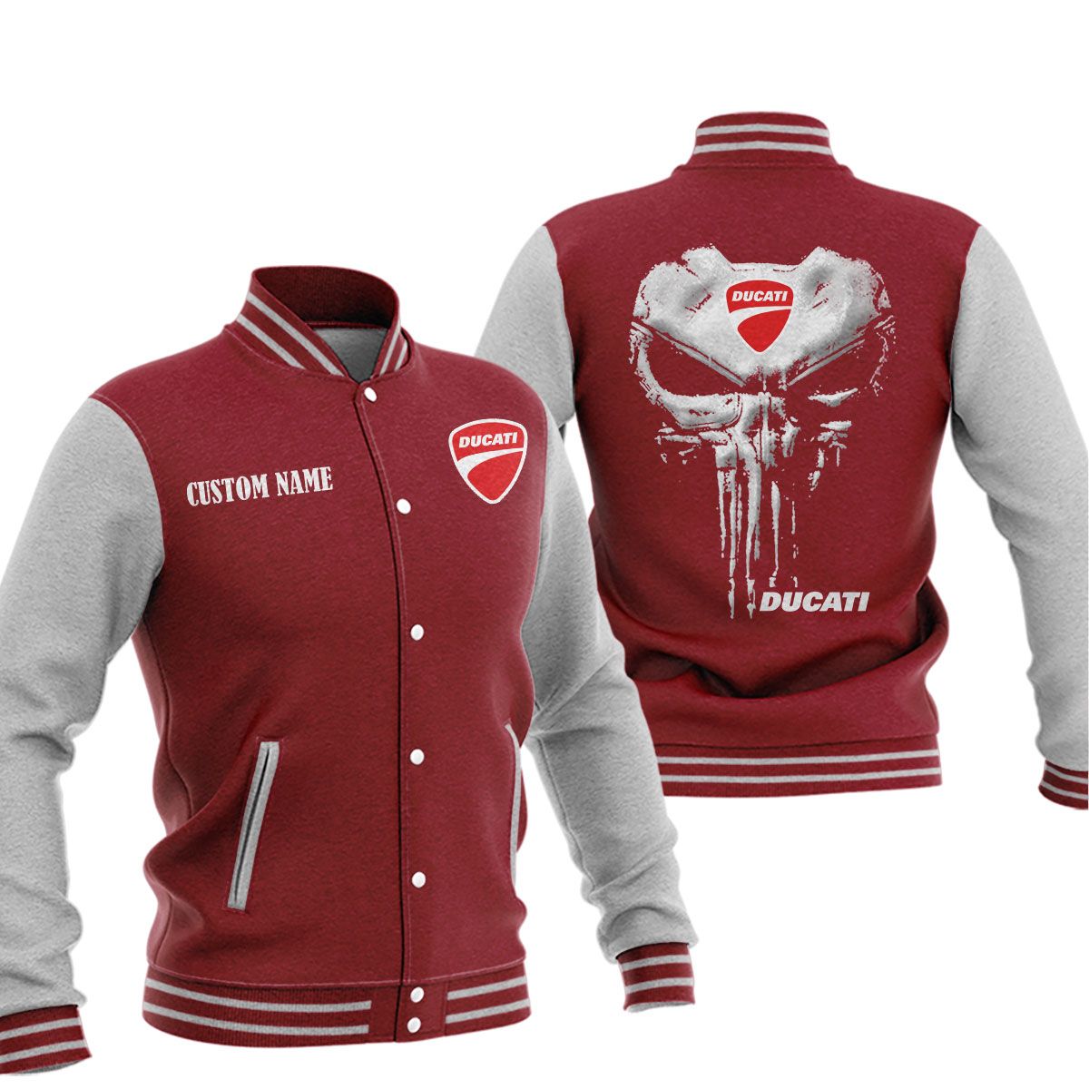Ducati Baseball Jacket, Multicolor