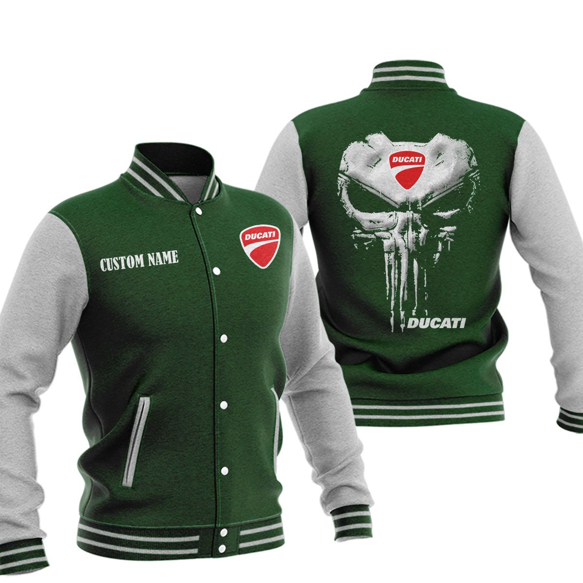 Ducati Baseball Jacket, Multicolor