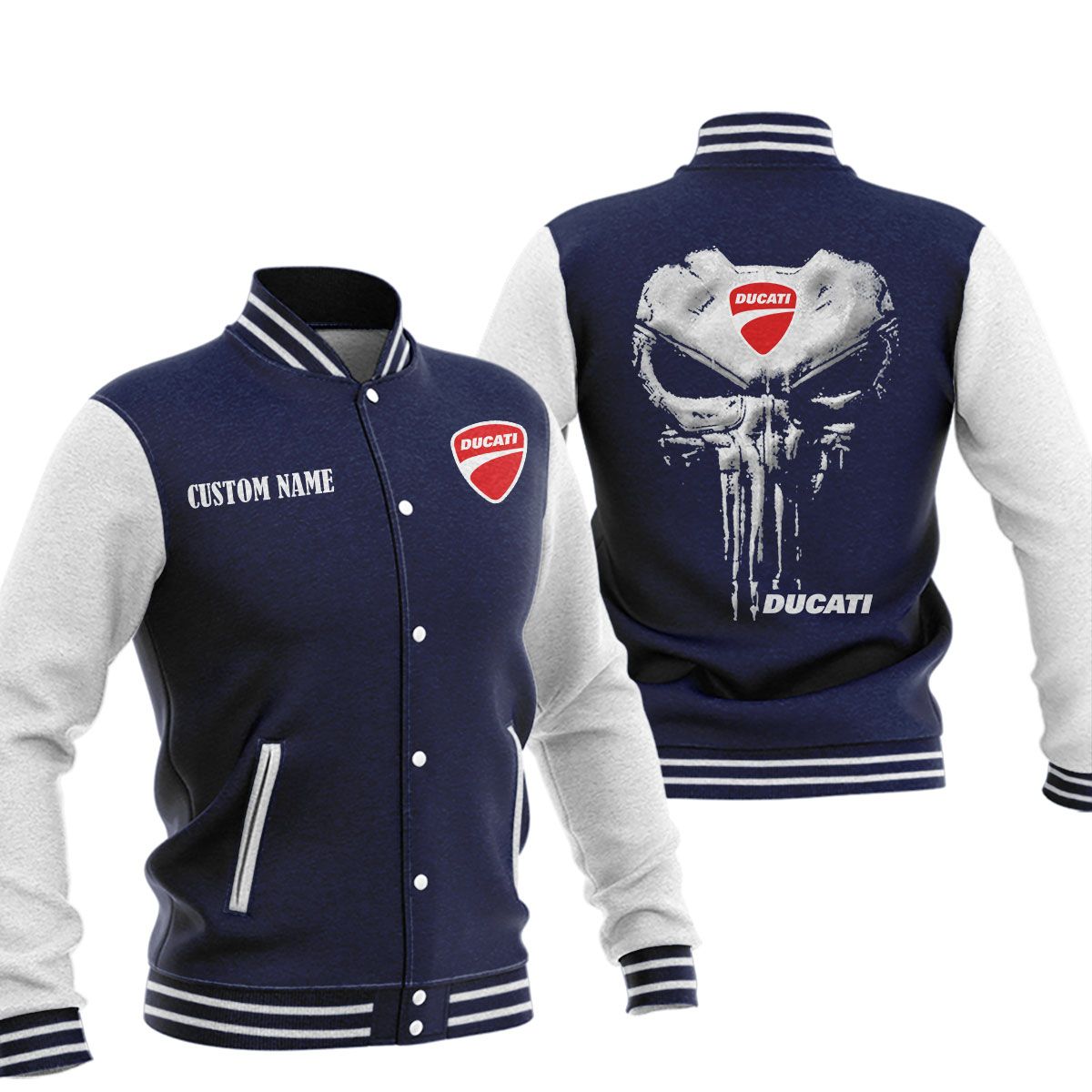 Ducati Baseball Jacket, Multicolor