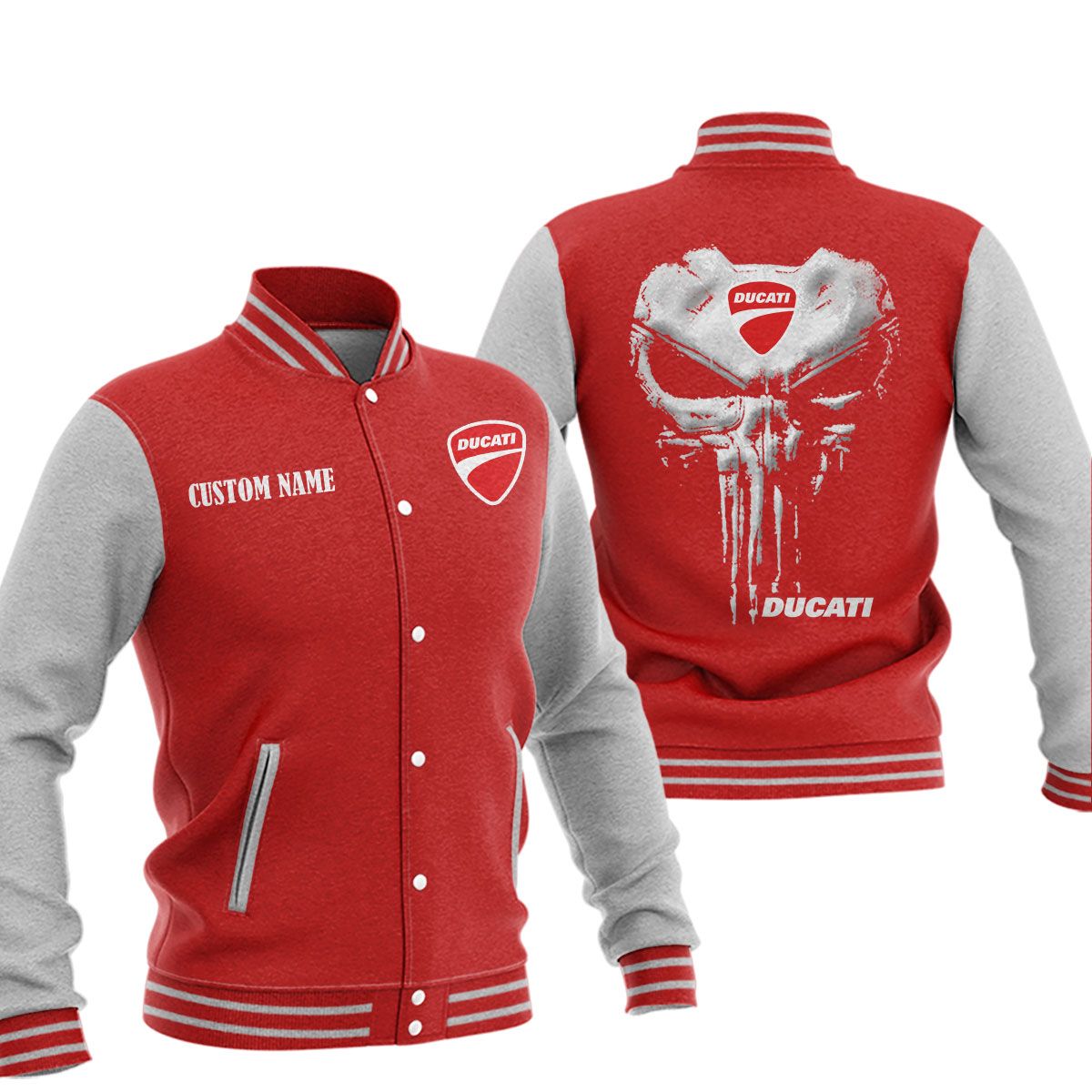 Ducati Baseball Jacket, Multicolor
