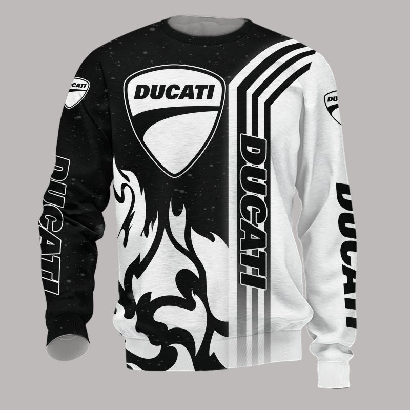 Ducati Printing T-Shirt, Polo, Hoodie, Zip, Bomber 9712