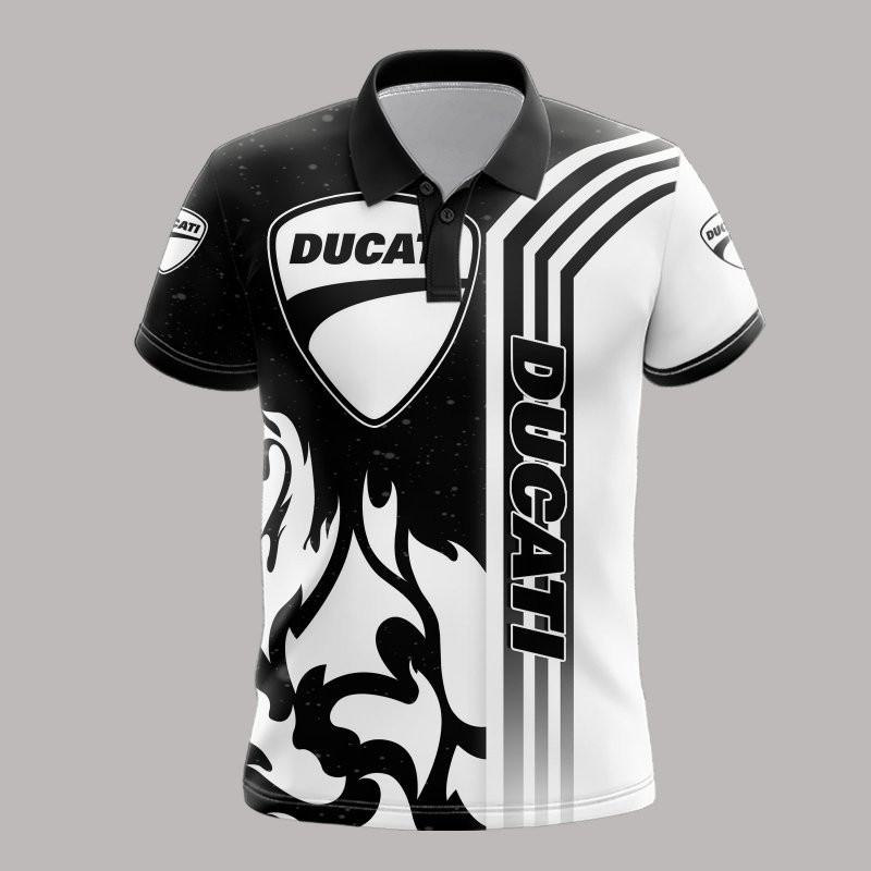 Ducati Printing T-Shirt, Polo, Hoodie, Zip, Bomber 9712