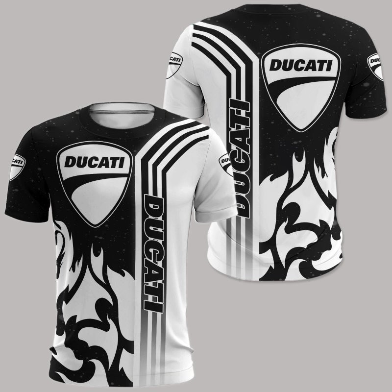 Ducati Printing T-Shirt, Polo, Hoodie, Zip, Bomber 9712