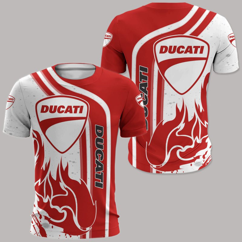 Ducati Printing T-Shirt, Polo, Hoodie, Zip, Bomber 9802