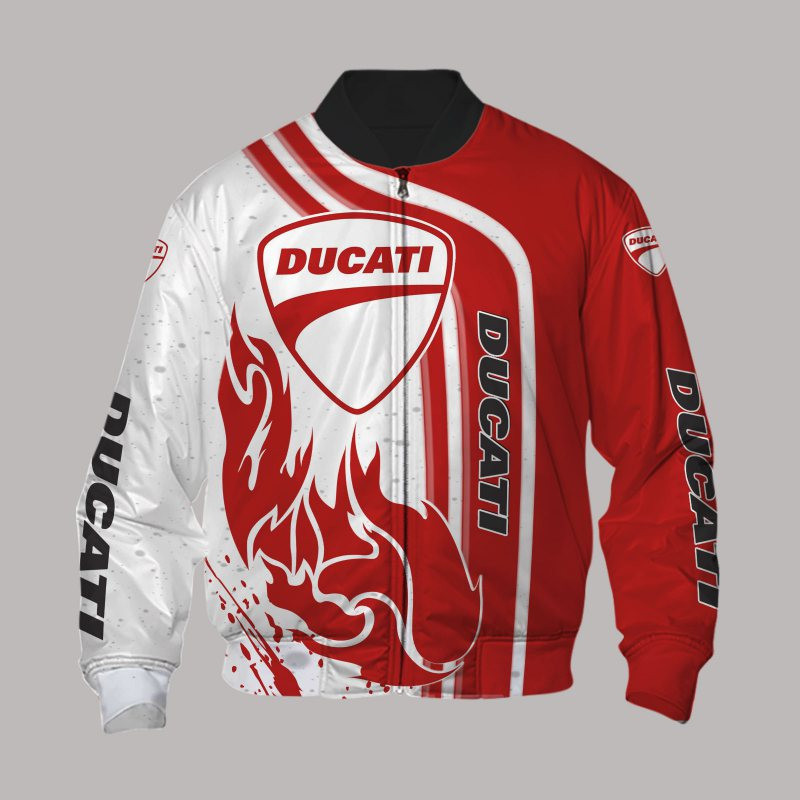 Ducati Printing T-Shirt, Polo, Hoodie, Zip, Bomber 9802