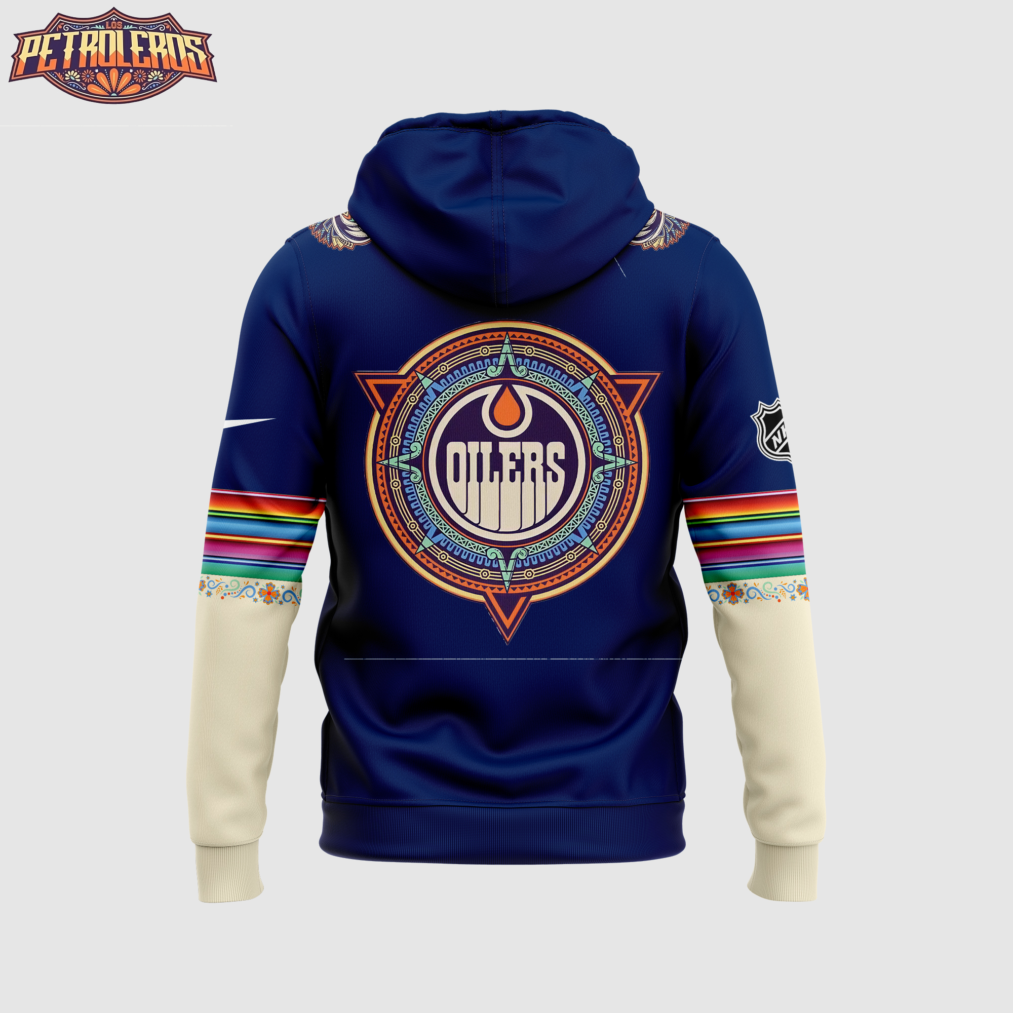 Edmonton Oilers Dia De Los Muertos Hoodie