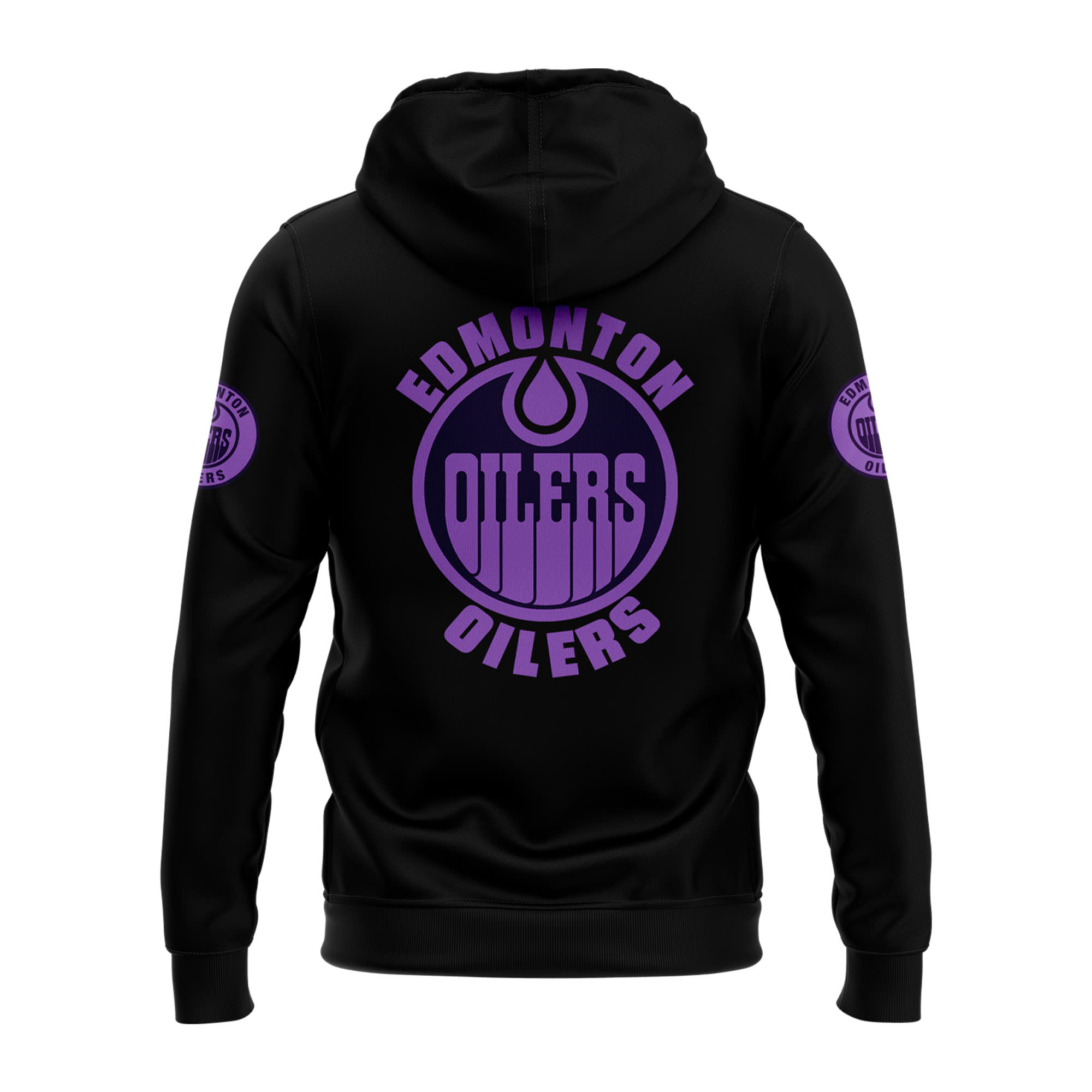 Edmonton Oilers Hockey Fights Cancer Hoodie 2024