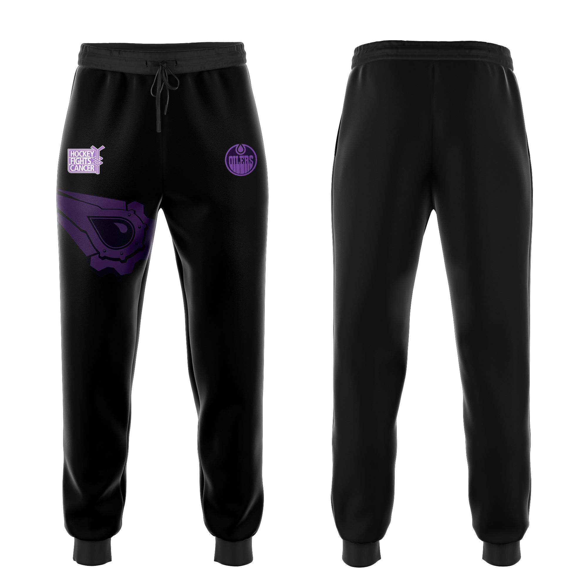 Edmonton Oilers Hockey Fights Cancer Hoodie 2024