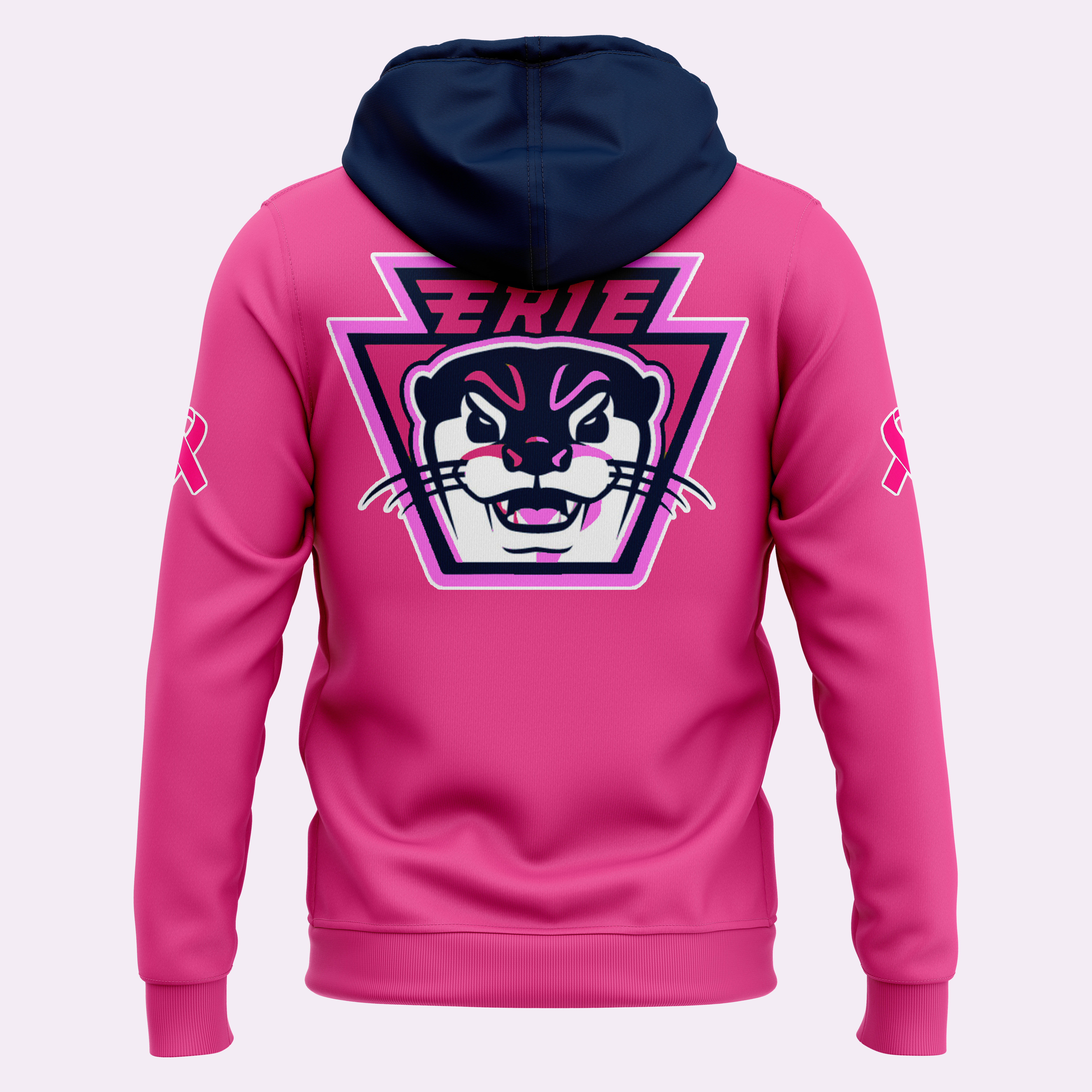 Erie Otters x Pink in the Rink Night Pullover Hoodie