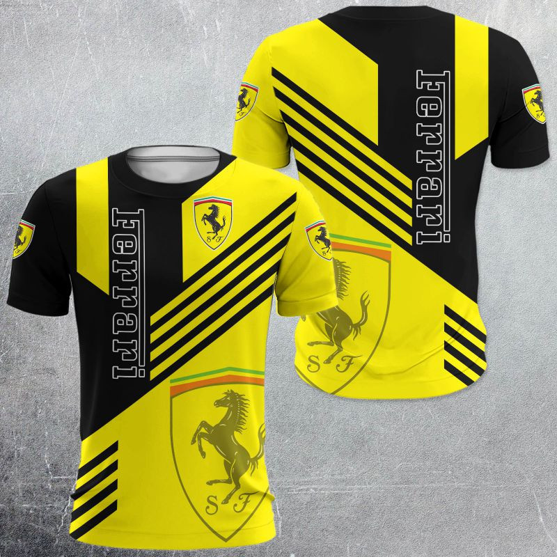 Ferrari Printing T-Shirt, Polo, Hoodie, Zip, Bomber 025