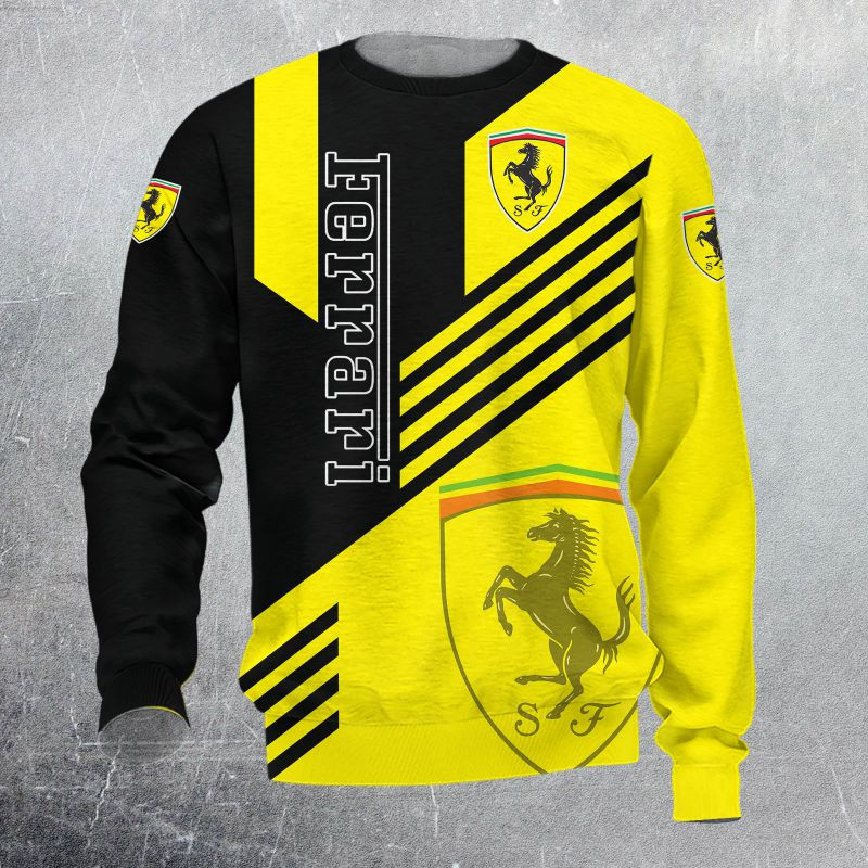 Ferrari Printing T-Shirt, Polo, Hoodie, Zip, Bomber 025