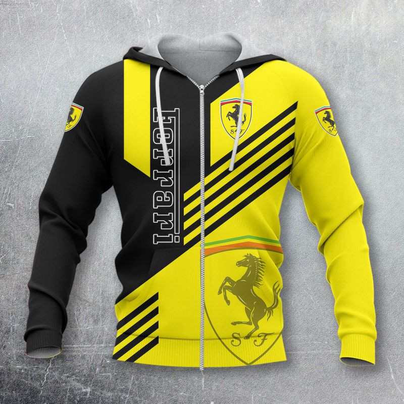 Ferrari Printing T-Shirt, Polo, Hoodie, Zip, Bomber 025