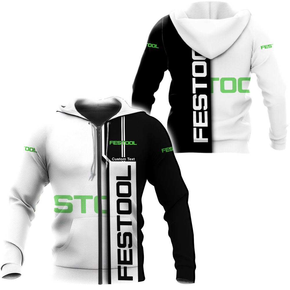 Festool 3D Apparel Zip Hoodie,Pant,Polo, Button Hawaii Shirt Personalized