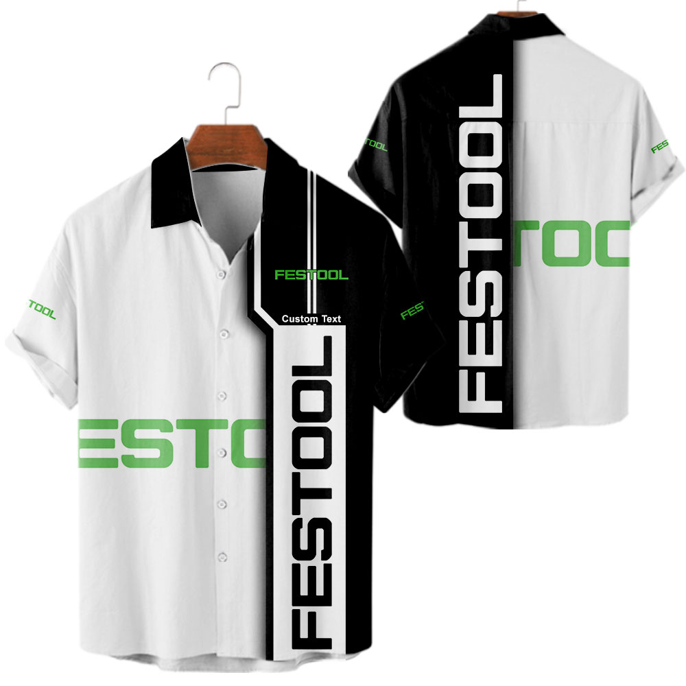 Festool 3D Apparel Zip Hoodie,Pant,Polo, Button Hawaii Shirt Personalized