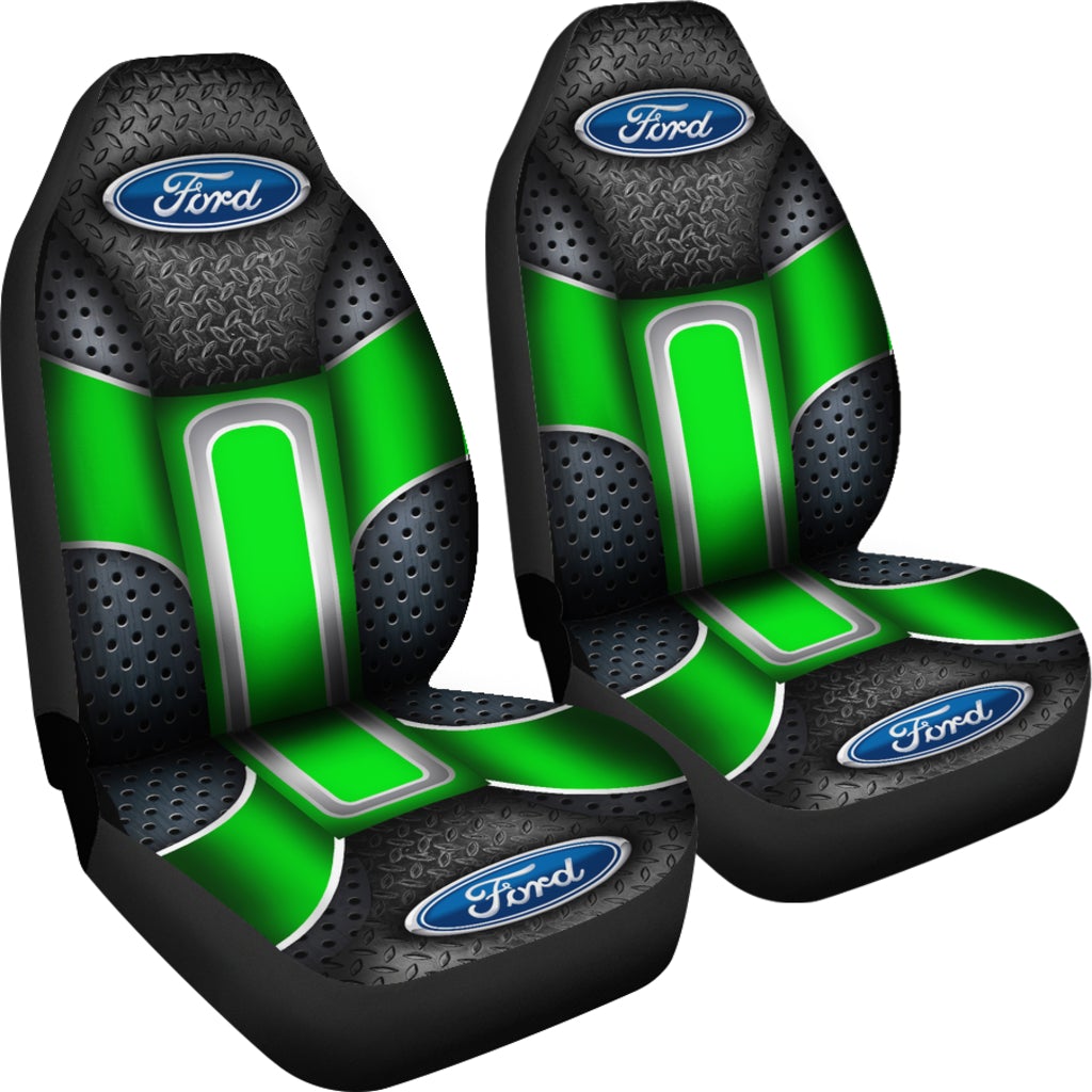 Ford 2 Front Seat Covers Green