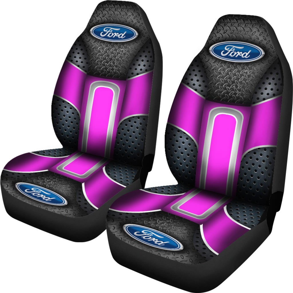 Ford 2 Front Seat Covers Pink