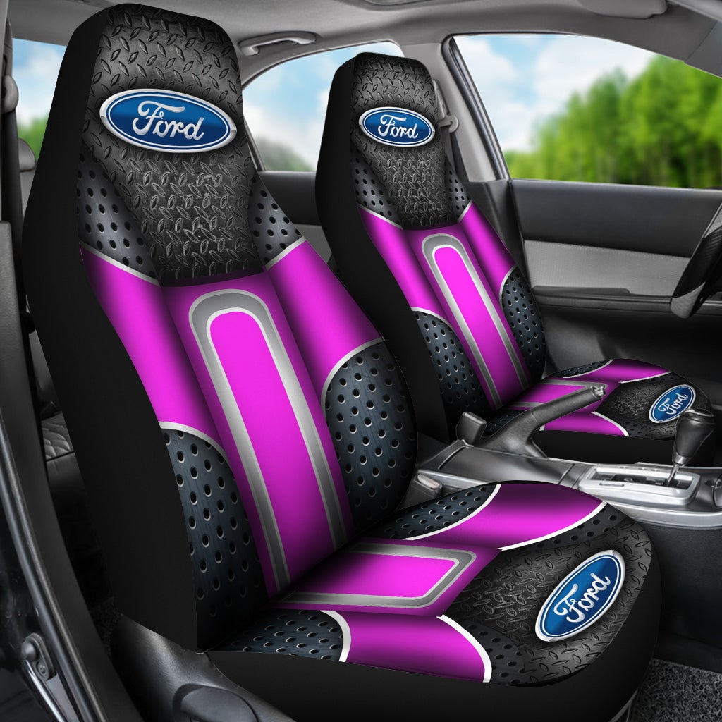 Ford 2 Front Seat Covers Pink
