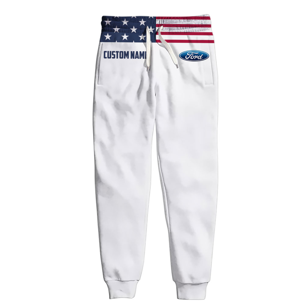 Ford Motor Company US Flag Full Printing T-Shirt, Hoodie, Zip, Polo, Hawaiian Shirt