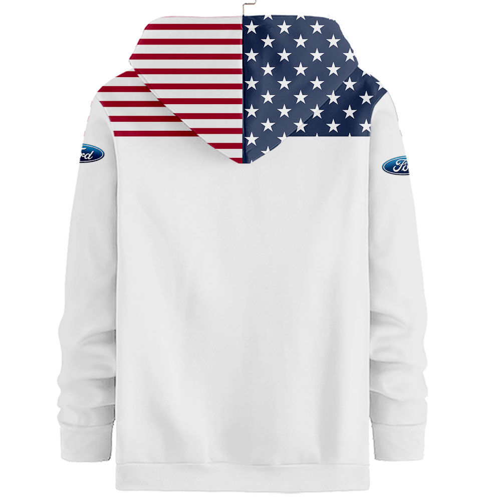 Ford Motor Company US Flag Full Printing T-Shirt, Hoodie, Zip, Polo, Hawaiian Shirt