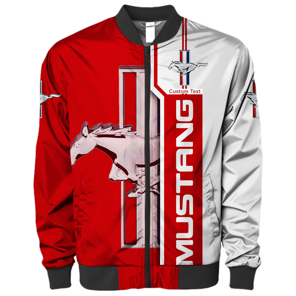 Ford Mustang 3D Apparel Zip Hoodie,Pant,Polo, Button Hawaii Shirt Personalized