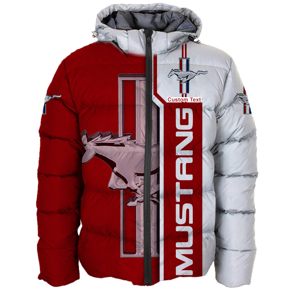 Ford Mustang 3D Apparel Zip Hoodie,Pant,Polo, Button Hawaii Shirt Personalized