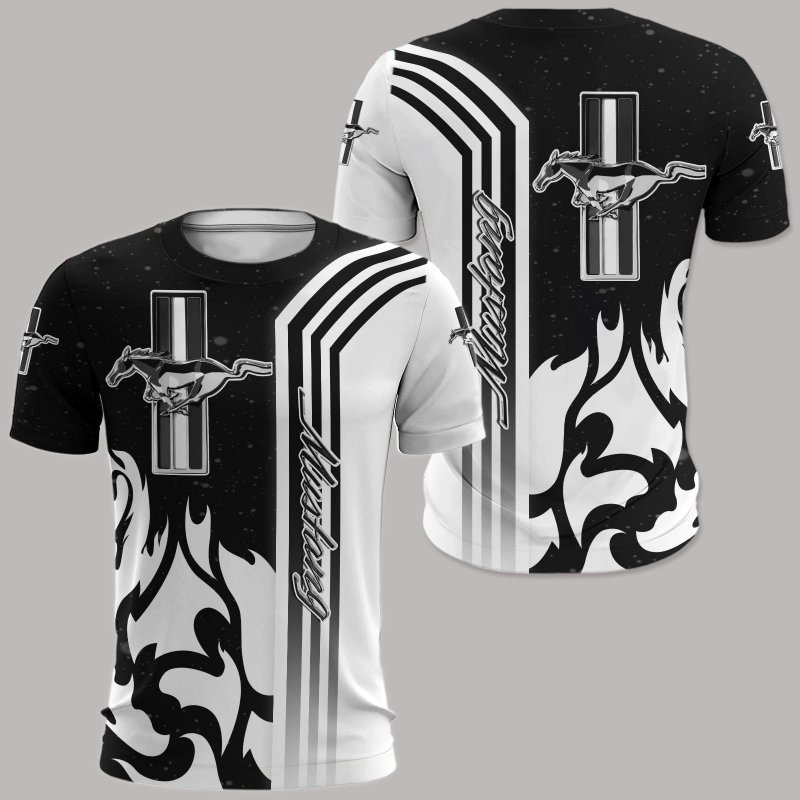 Ford Mustang Printing T-Shirt, Polo, Hoodie, Zip, Bomber 9716